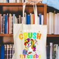 I'm Ready To Crush 1st Grade Dabbing Unicorn Back To School Canvas Tote Bag