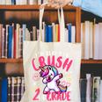 I'm Ready To Crush 2nd Grade Dabbing Unicorn Back To School Canvas Tote Bag I'm Ready To Crush 2nd Grade Dabbing Unicorn Back To School Canvas Tote Bag