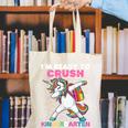 I'm Ready To Crush Kindergarten Unicorn Back To School Canvas Tote Bag I'm Ready To Crush Kindergarten Unicorn Back To School Canvas Tote Bag