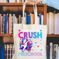 I'm Ready To Crush Preschool Dabbing Unicorn Back To School Canvas Tote Bag I'm Ready To Crush Preschool Dabbing Unicorn Back To School Canvas Tote Bag