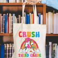 I'm Ready To Crush Third Grade Unicorn Back To School Girls Canvas Tote Bag I'm Ready To Crush Third Grade Unicorn Back To School Girls Canvas Tote Bag