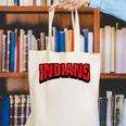 Indians Back To School Spirit R Canvas Tote Bag