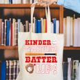 Kindergarten Batter Up Back To School Baseball Player Boys Canvas Tote Bag