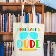 Kindergarten Dude First Day Back To School Kids Boys Canvas Tote Bag Kindergarten Dude First Day Back To School Kids Boys Canvas Tote Bag