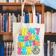 In My Kindergarten Era Groovy Back To School Canvas Tote Bag