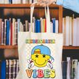 Kindergarten Vibes Kid Back To School Class Kindergarten Boy Canvas Tote Bag Kindergarten Vibes Kid Back To School Class Kindergarten Boy Canvas Tote Bag
