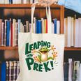 Leaping Into Pre-K Jumping Tree Frog Back To School Fun Canvas Tote Bag Leaping Into Pre-K Jumping Tree Frog Back To School Fun Canvas Tote Bag