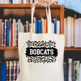 Leopard Bobcats School Spirit Fan Team Back To School Canvas Tote Bag Leopard Bobcats School Spirit Fan Team Back To School Canvas Tote Bag