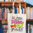 Little Miss 4th Grade Back To School Cute Fourth Grade Girls Canvas Tote Bag Little Miss 4th Grade Back To School Cute Fourth Grade Girls Canvas Tote Bag