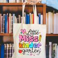 Little Miss Kindergarten Back To School Cute Kinder Girls Canvas Tote Bag Little Miss Kindergarten Back To School Cute Kinder Girls Canvas Tote Bag