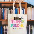 Little Miss Pre-K Preschool First Day Back To School Girls Canvas Tote Bag Little Miss Pre-K Preschool First Day Back To School Girls Canvas Tote Bag