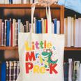 Little Mr Pre-K Dino Back To School Canvas Tote Bag Little Mr Pre-K Dino Back To School Canvas Tote Bag