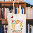 Lunch Lady Back To School Tour Canvas Tote Bag Lunch Lady Back To School Tour Canvas Tote Bag