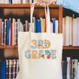 Manatee Third Grade Back To School Kids Boys Girls Canvas Tote Bag Manatee Third Grade Back To School Kids Boys Girls Canvas Tote Bag