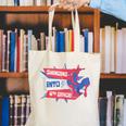 Marvel Spider-Man Swinging Into 4th Grade Back To School Canvas Tote Bag