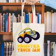 Monster Truck Jam School Bus Yellow Back To School Toddlers Canvas Tote Bag Monster Truck Jam School Bus Yellow Back To School Toddlers Canvas Tote Bag