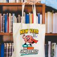 New Year Same Genius Confident Back To School Vibe Canvas Tote Bag New Year Same Genius Confident Back To School Vibe Canvas Tote Bag