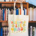 Next Stop 1st Grade Groovy Retro First Grade Back To School Canvas Tote Bag Next Stop 1st Grade Groovy Retro First Grade Back To School Canvas Tote Bag