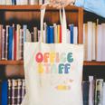 Office Staff Rocks Back To School Secretary Administrative Canvas Tote Bag Office Staff Rocks Back To School Secretary Administrative Canvas Tote Bag