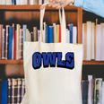 Owls Back To School Spirit B Canvas Tote Bag Owls Back To School Spirit B Canvas Tote Bag