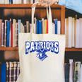 Patriots Back To School Spirit B Canvas Tote Bag Patriots Back To School Spirit B Canvas Tote Bag