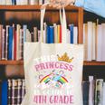Princess Going To 4th Grade Tee For Girls Back To School Canvas Tote Bag Princess Going To 4th Grade Tee For Girls Back To School Canvas Tote Bag