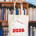 Proud Mom Of A 2026 Senior Baseball Graduation 2026 Canvas Tote Bag