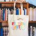 Rainbow Kindergarten Dream Painting Team Back To School Canvas Tote Bag Rainbow Kindergarten Dream Painting Team Back To School Canvas Tote Bag