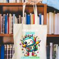 Ready To Crush Kindergarten Cute Robot Back To School Canvas Tote Bag Ready To Crush Kindergarten Cute Robot Back To School Canvas Tote Bag