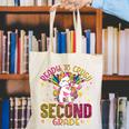 Ready To Crush Second 2nd Grade Back To School Unicorn Kids Performance Canvas Tote Bag Ready To Crush Second 2nd Grade Back To School Unicorn Kids Performance Canvas Tote Bag