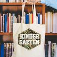 Retro Back To School Boys Old Camo Kindergarten Canvas Tote Bag