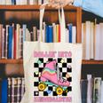 Rolling Into Kindergarten Roller Skating Girl Back To School Canvas Tote Bag