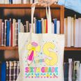 S Is For Sixth Grade Back To School Pencil Bow 6th Grade Kid Canvas Tote Bag S Is For Sixth Grade Back To School Pencil Bow 6th Grade Kid Canvas Tote Bag