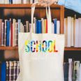 School Custodian Tie Dye Back To School For Women For Work Canvas Tote Bag