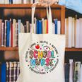 School Nurse Appreciation Back To School Nurse For Women Canvas Tote Bag School Nurse Appreciation Back To School Nurse For Women Canvas Tote Bag