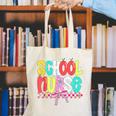 School Nurse Appreciation Day Coquette Bow Back To School Canvas Tote Bag