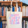 In My Second 2nd Grade Era Groovy Back To School Students Canvas Tote Bag