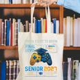 Senior Class Of 2027 Back To School Gamer Boys Senior 2027 Canvas Tote Bag