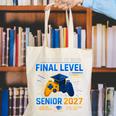 Senior Class Of 2027 Back To School Gamer Senior 2027 Canvas Tote Bag Senior Class Of 2027 Back To School Gamer Senior 2027 Canvas Tote Bag