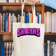 Sharks Back To School Spirit Pk Canvas Tote Bag Sharks Back To School Spirit Pk Canvas Tote Bag