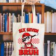 Six Seven 67 Bruh Baseball Valentine’s Day Teens Boys Kids Canvas Tote Bag