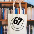 Six Seven Meme Viral Internet Sound 67 Back To School Canvas Tote Bag