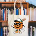 Spooky Jack O Lantern Baseball Halloween Costumes Boys Canvas Tote Bag Spooky Jack O Lantern Baseball Halloween Costumes Boys Canvas Tote Bag
