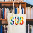 Sub Squad For Work Tie Dye Back To School Appreciation Day Canvas Tote Bag Sub Squad For Work Tie Dye Back To School Appreciation Day Canvas Tote Bag