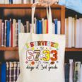 I Survived 6733 Days Baseball Football Softball 3rd Grade Canvas Tote Bag I Survived 6733 Days Baseball Football Softball 3rd Grade Canvas Tote Bag