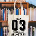Team 3rd Grade All-Stars Back To School Tee For Stude Canvas Tote Bag Team 3rd Grade All-Stars Back To School Tee For Stude Canvas Tote Bag
