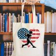 Valentines Baseball Batter Silhouette Heart Men Boys Kid Canvas Tote Bag Valentines Baseball Batter Silhouette Heart Men Boys Kid Canvas Tote Bag