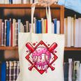 Valentines Day Baseball Boys Ice Cream Drip Heart Youth Kids Canvas Tote Bag