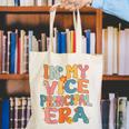 In My Vice Principal Era Groovy Back To School VicePrincipal Canvas Tote Bag In My Vice Principal Era Groovy Back To School VicePrincipal Canvas Tote Bag