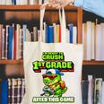 Video GameRex Dinosaur 1st Grade Back To School Boy Canvas Tote Bag Video GameRex Dinosaur 1st Grade Back To School Boy Canvas Tote Bag